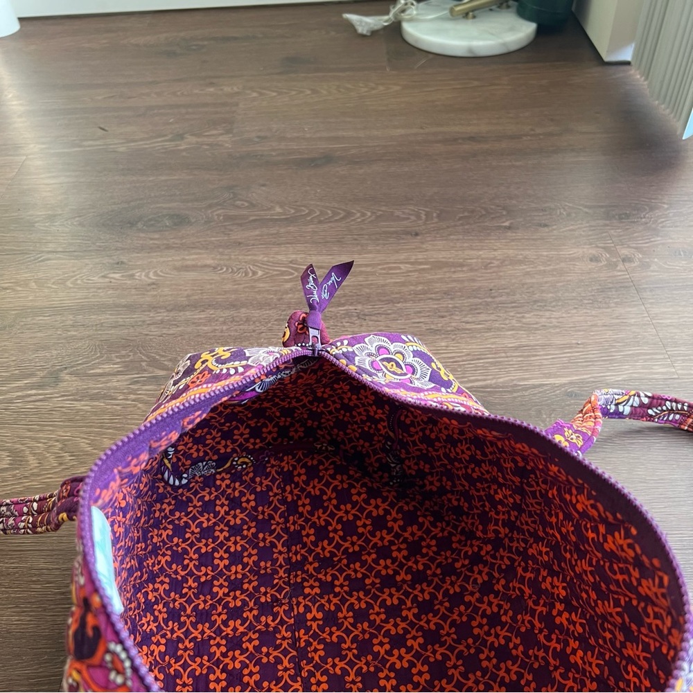 Vera Bradley Safari Sunset Duffel Tote Bag - Picture 3 of 10